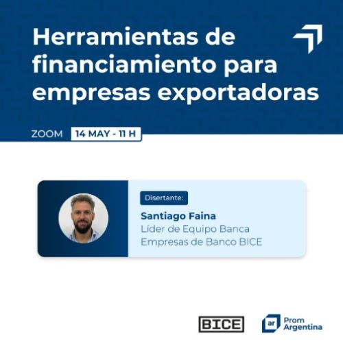 Encuentro del BICE sobre Pre y Post Financiación de exportaciones