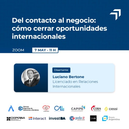 Del contacto al negocio: Cómo concretar ventas internacionales