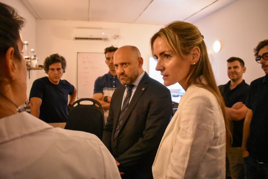 Gustavo Puccini y Georgina Losada